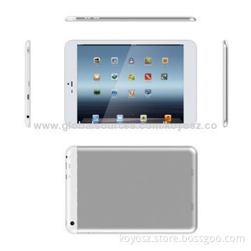7.85-inch 3G/4G Tablet PCs with Quad core, 3G support phone calling, Bluetooth, FM, GPS function